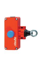 Emergency pull-wire switches, one-side actuation // Series ZS 75 Features/Options - Metal enclosure - 2 or 4 contacts - Wire length up to 130 m - 2 various spring force variants (actuating forces) -