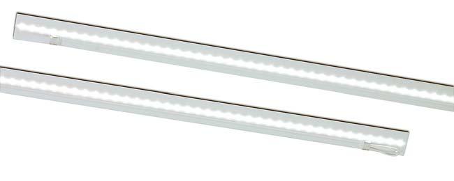 Constant-current System Linear LUGA Line 2015 FOOD Built-in PCB lighting modules The linear LED COB modules produce a very high lumen output. The modules can also be seamlessly connected (no gaps).
