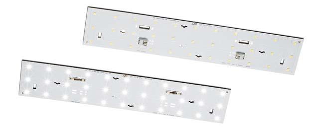 Constant-current System Linear LED Line SMD Kit 3R Built-in PCB lighting modules with optics The LED Line SMD Kit 3R consists of an SMD module (length: 280 mm) as well as matching optics.