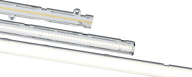 Constant-current System Linear LED Line Fix LUGA 2015 560 mm Technical notes LED Line Fix holder Holder material: thermo-conductive resin Lead exit: lateral or base wiring When joining linear modules