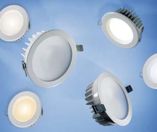 LED downlights are fully compatible with existing conventional downlight infrastructure, and are the perfect choice for both new and replacement markets.