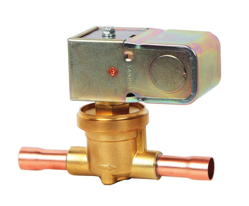 FEATURES COMPT DESIGN, EASY TO INSTALL HERMETIC VALVE BODY DESIGN GREATLY REDUCES THE RISK OF EXTERNAL LEAKAGE WIDE REFRIGERANT TEMPERATURE RANGE HIGH MAXIMUM OPENING PRESSURE