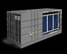 GEM A Solar Plant and Energy Storage Plug and Play Solution Powered by renewable energy Military camps Plug &