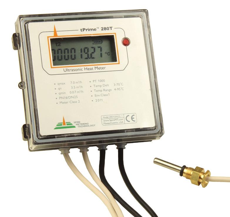 The tprime TM series ultrasonic heat meter, often called BTU meter, offers the most advanced heating/cooling energy measurement by using state-of-the-art ultrasonic flow measurement technology.