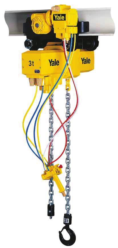 Technical data model CPA Model EAN-No. 4025092* Capacity in / number of chain falls out load* Lowering speed Hoist motor kw suspension hook push geared pneumatic CPA 20-8 *073868 2000/1 7.4 9.9 11.