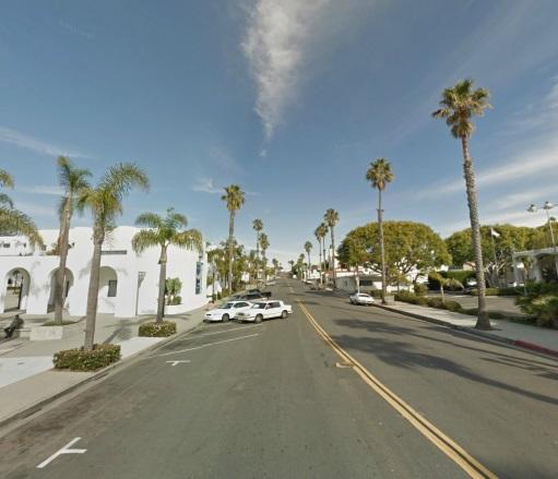 Parallel onstreet parking is allowed on Surfrider Way, with the exception of the block closest to the beach.