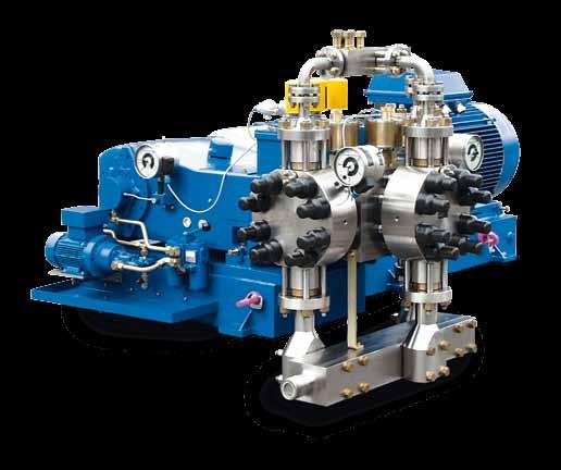 URACA ProcessPower ProcessPower MPx Hermetic high-pressure pump unit MP626 for toxic media Diaphragm pump units are a contribution
