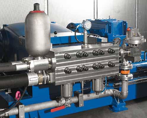 URACA ProcessPower Top performance requires a strong heart Industry standard URACA plunger pumps are designed for uninterrupted heavy duty operation 24 hours a day for decades.