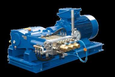 Our features For URACA plunger pumps Sophisticated pump design Inclined splitted power end casing 1) Integrated gear box 1) Tailor made liquid end Individually selected materials For URACA pump units