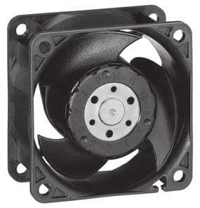 DC Axial Fans Series 600 J 60 x 60 x 3 mm DC fans with electronically commutated external rotor motor. Fully integrated commutation electronics. Innovative impeller design with winglets.