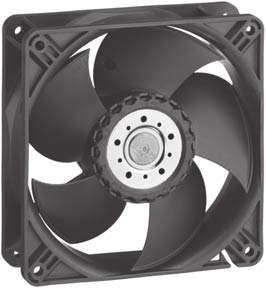 DC Axial Fans Series 4400 9 x 9 x 38 mm DC fans with electronically commutated external rotor motor. Fully integrated commutation electronics. Innovative impeller design with winglets.