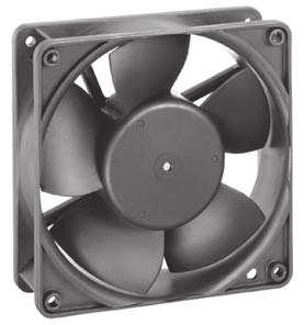 DC Axial Fans Series 400 9 x 9 x 38 mm DC fans with electronically commutated external rotor motor. Fully integrated commutation electronics.