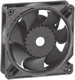DC Diagonal Fans Series DV 500 7 x 7 x 38 mm DC fans with electronically commutated external rotor motor. Fully integrated commutation electronics.