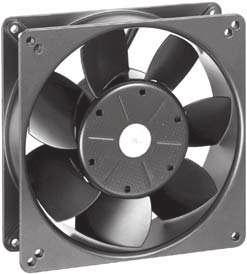 DC Axial Fans Series 500 N 35 x 35 x 38 mm DC fans with electronically commutated external rotor motor. Fully integrated commutation electronics.