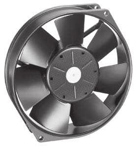 DC Axial Fans Series 700 N 50 Ø x 38 mm DC fans with electronically commutated external rotor motor. Fully integrated commutation electronics.