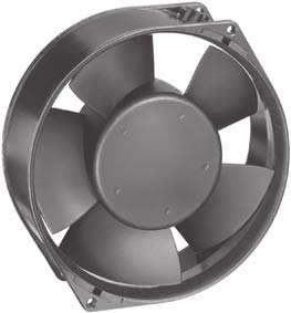 DC Axial Fans Series 700 N 50 Ø x 55 mm DC fans with electronically commutated external rotor motor. Fully integrated commutation electronics.