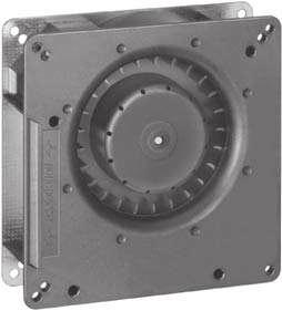 DC Radial Fans Series RG 90 N 35 x 35 x 38 mm DC radial blower with electronically commutated external rotor motor. Fully integrated commutation electronics.