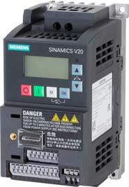 SINAMICS V20 basic converters 0.12 kw to 30 kw (0.