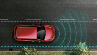 Blind Spot Monitor* Adaptive Cruise Control (ACC)* Adaptive Cruise Control (ACC) helps the vehicle maintain a preset speed and distance from the car in front of you.