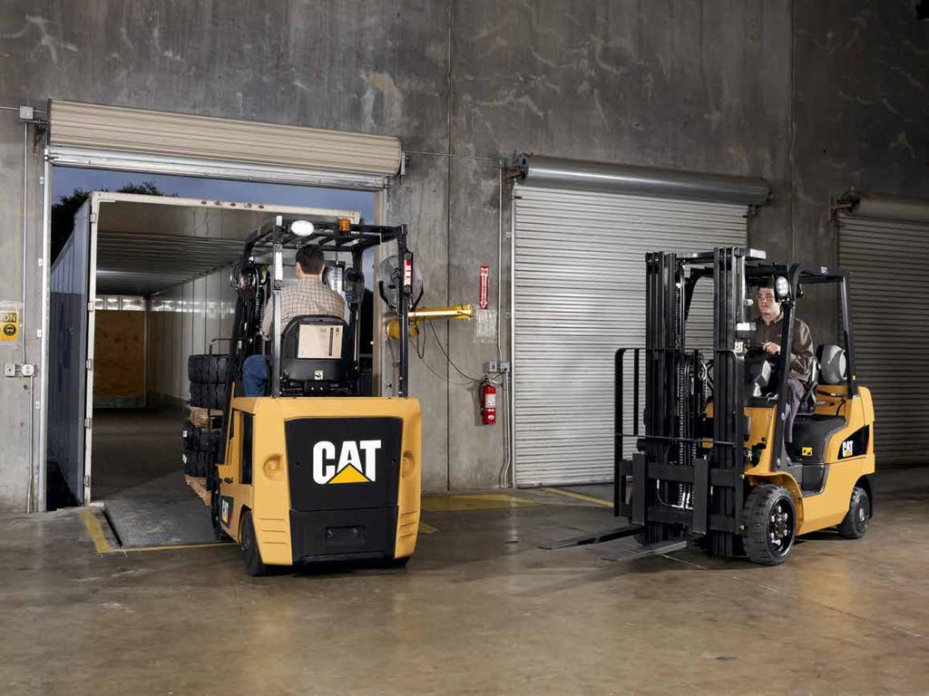 Your Cat lift truck dealer can provide additional options and features to specialize your lift truck for your unique application.