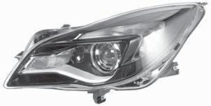 Opel Opel Insignia Insignia 07/08->07/3 6NM 008 830-60 Headlight levelling actuator (for halogen headlight) up to chassis no. D999999 Insignia 07/08->07/3 5DV 009 720-00 Ballast unit up to chassis no.
