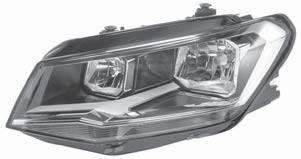 Volkswagen Volkswagen Caddy IV (SA_) Caddy IV (SA_) 05/5-> Caddy Alltrack (SA_) LA 02 286-07 LA 02 286-08 H7 headlight, left, with indicator light, with daytime running light, with electric headlight