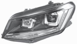 x2v2w (H2W) x2v2/5w (W2/5W) Caddy IV (SA_) 05/5-> Caddy Alltrack (SA_) LL 02 286-23 LL 02 286-24 Bi-Xenon headlight, left, with indicator light, with LED daytime running light, without LED control