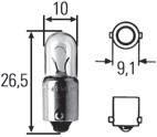 Bulbs Bulbs for signal lights For interior and reading lights Part no. Pk.