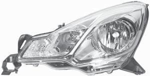 354 674-04 H/H7 headlight, left, with indicator light, with electric headlight levelling actuator H/H7 headlight, right, with indicator light, with electric
