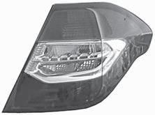 Combination rearlight outer part, left, with rear fog and reverse light, s Combination rearlight outer part, right, with rear fog and reverse light, s 8GD 002