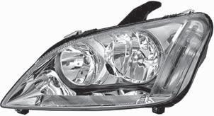 Ford Ford Focus C-MAX Focus C-MAX 0/03->03/07 LE 270 600-9 LE 270 600-20 FF-H7/FF-H headlight, left, with indicator light, without headlight levelling actuator FF-H7/FF-H headlight, right, with