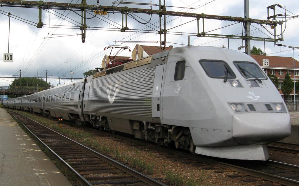 High-speed tilting trains 230 cars and 44 power units - From 1990