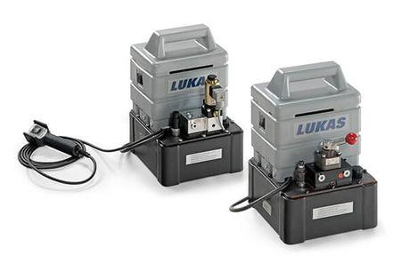 View product: http://industrial.lukas.com Mobile power for small and medium-sized cylinders.