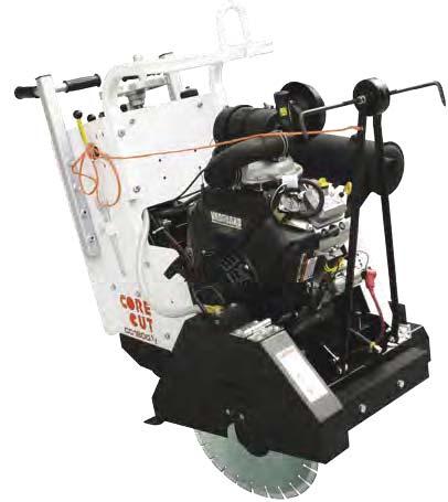 CC1800XL Medium Walk Behind Saw Gasoline Electric Hydraulic Propane Option 14-20 Capacity Push Drive/Self Propelled Electric start with pull start backup (Briggs Vanguard model) Easy access to