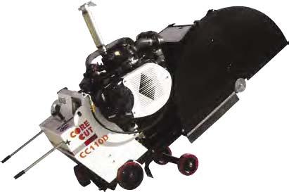 CC110D HIGH POWERED SAW Model # Engine Make Engine Power Power Source Part # Cat # Capacity Product Weight (lbs.