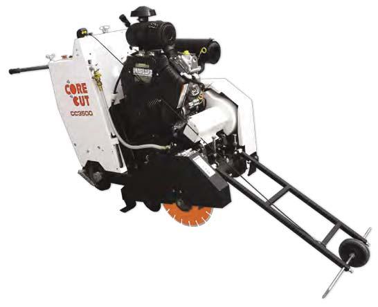 CC3500 Walk Behind Saw Gasoline Electric CC3535JBV Ideal for Municipalities and Rental Stores! not included Briggs & Stratton engines have a 3-year warranty!