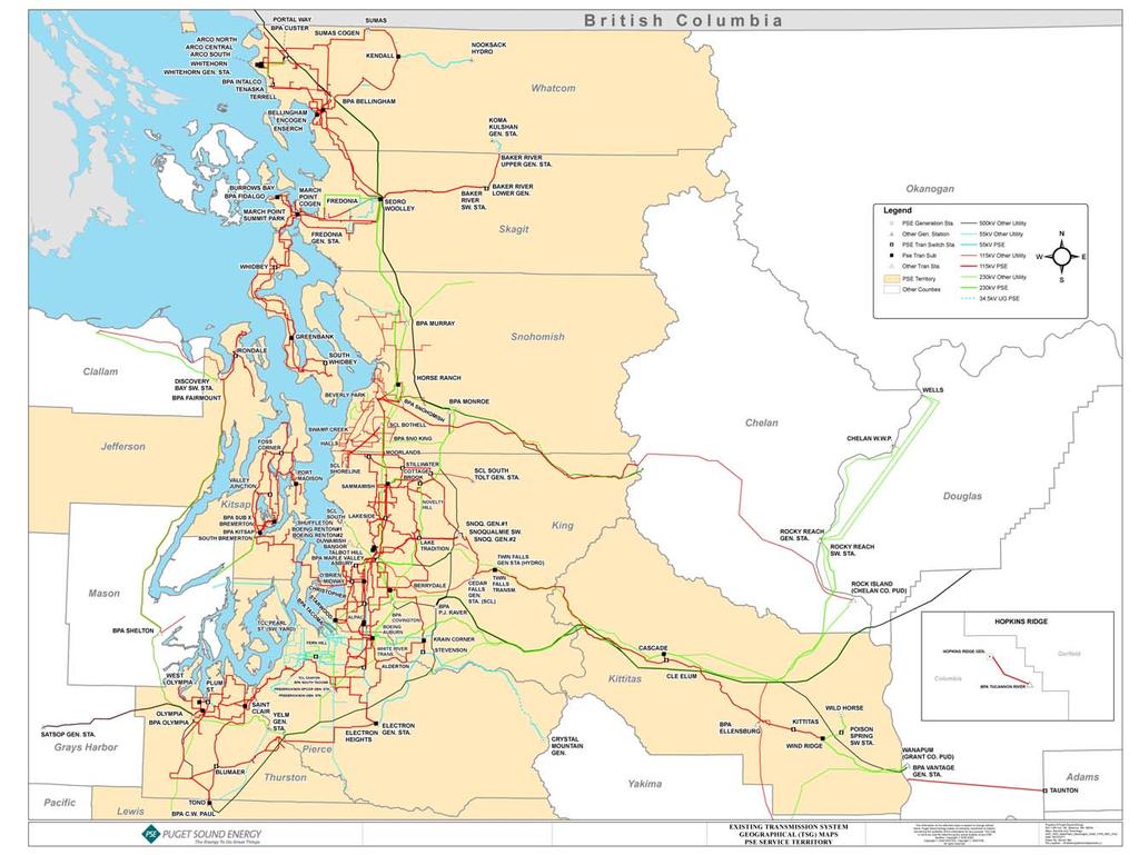 Additional Proposed Significant Single System Transmission Projects Bellingham 115 kv Substation Rebuild Sedro Woolley Bellingham #4 115 kv Line Reconductor Sedro Woolley-Baker