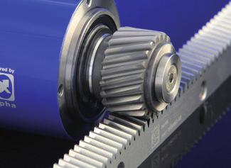 Rack & Pinion Systems Precision Rack and Pinion solutions in 3 grades for individual servo