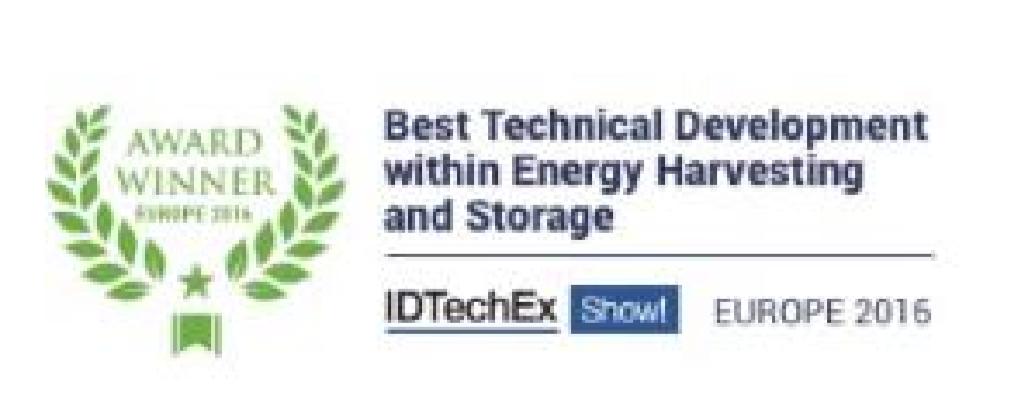 Awards & Traction Best Technical Development in Energy Collection & Storage in