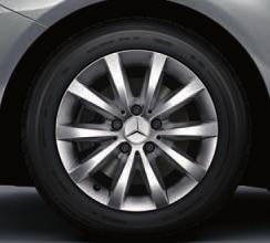 5 J x 16 ET 49 Tyre: 205/55 R16 A246 401 1702 7X36 07 10-spoke wheel