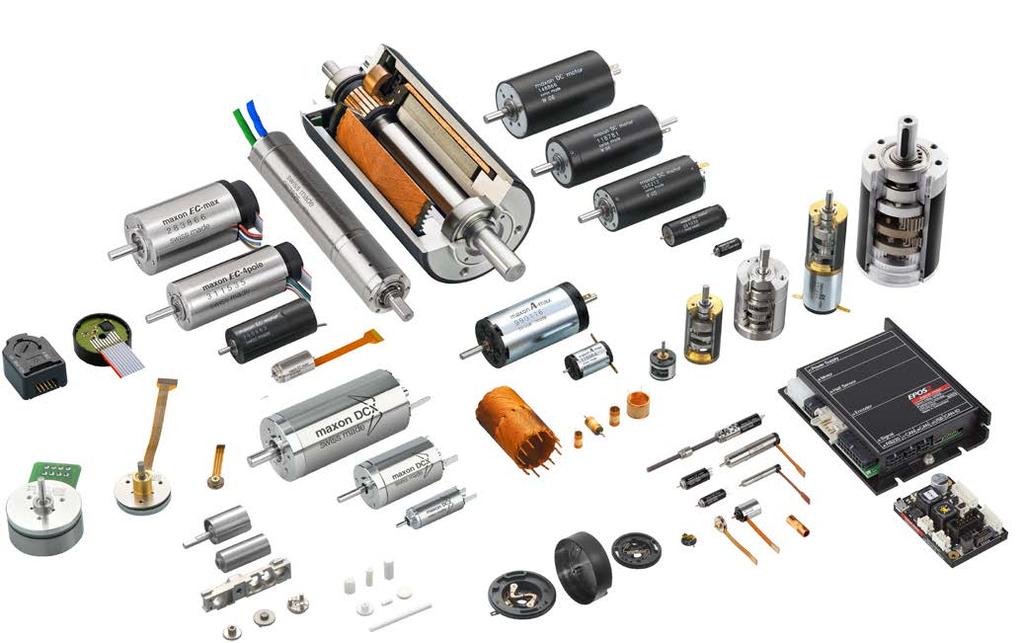 We develop and manufacture brushed and brushless DC motors with a unique ironless core winding as well as motors