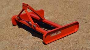 Land Plane LPO Series Ideal for small small compact tractors Great for maintaining small lots and driveway Designed for 18 to 30 horsepower