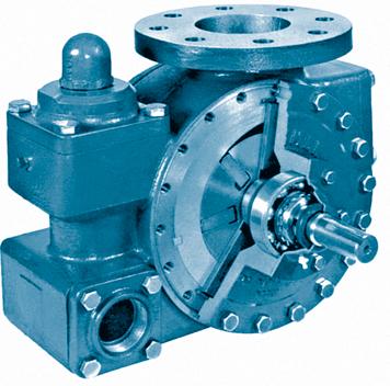 The result is smoother operation and longer pump life. Both models are equipped with a double-ended drive shaft for clockwise or counterclockwise rotation by simply changing position of the pump.