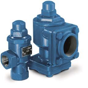 Bypass Valves Precise, On-Line Pressure Protection flow-through valve Rated Flow* - GPM (LPM) @ Model 2 PSI (1.38 Bar) PSI (3. Bar) 8 PSI (.2 Bar) 12 PSI (8.