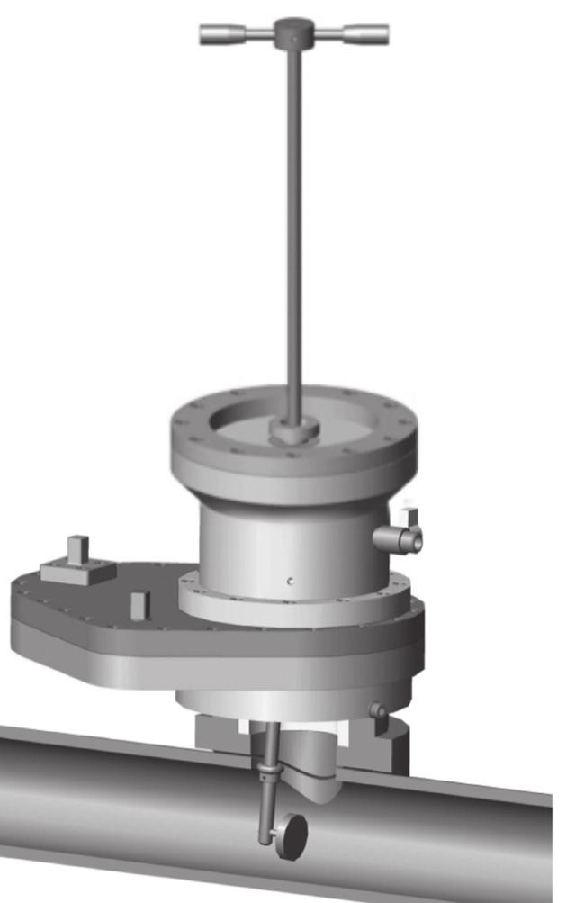Clean and lubricate the stopper bar and the sealing disk to provide smooth operation and to allow centering of the stopper during the expansion phase. 37. Position the stopping machine (O.