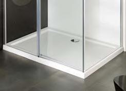 3-Sided Moulded Upstands Shower Tray W1010 x H x D1010
