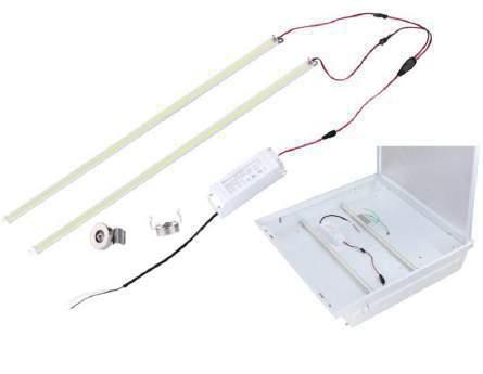 Magnetic LED Strips Model Power Dimmable LED Type Length SL-WL-RTST124 24W 1 Strip Luminous Efficacy