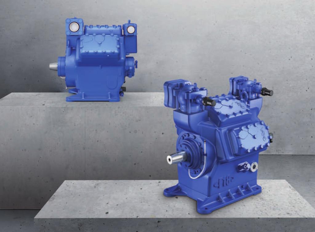 The full range of open type compressors and units