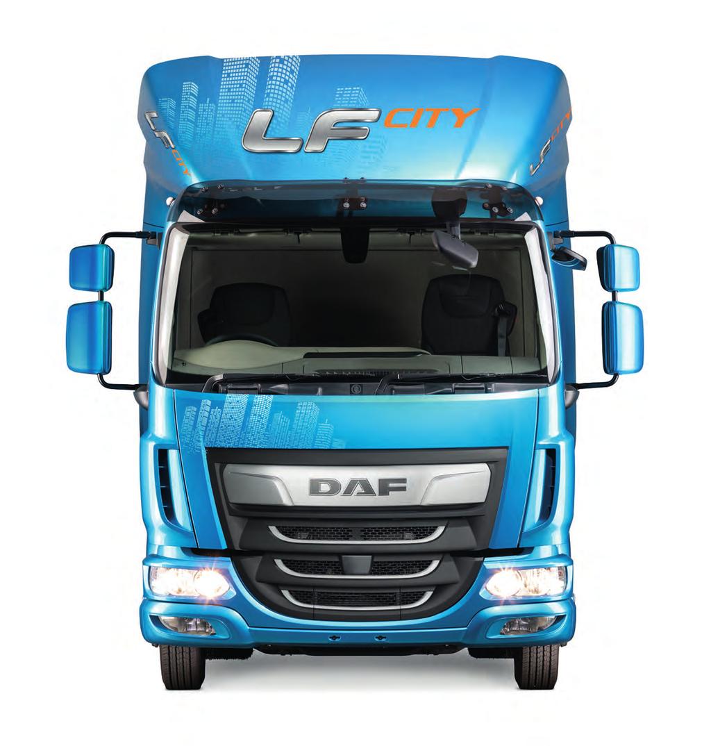 THE NEW LF CITY PURE EXCELLENCE Inspired by our DAF Transport Efficiency philosophy, we have added a large number of innovations to the popular LF to take inner city distribution transport to a new
