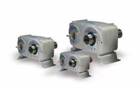 Gearbox Units The gearbox unit supports all reel components and matches the rotational speed and torque to the application.